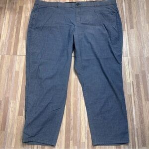 Lane Bryant Women’s Classic Straight Fit Casual Blue Pants Plus Size 28